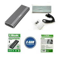 Cofre Porta Disco Duro SATA 2 5 a USB-C Ulink