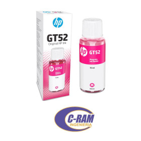 Botella Tintas Gt52 Original HP Magenta 70Ml