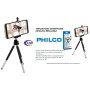 Trípode para Smartphone metálico regulable Philco