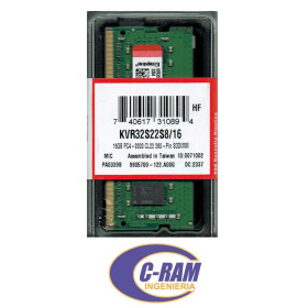 Memoria Ram DDR4  16GB 3200Mhz  Sodimm Kingston