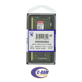 Memoria Ram 8GB DDR4-3200 Sodimm Notebook Kingston