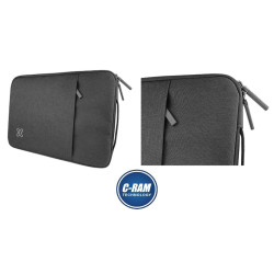 Funda SquarePro 14 1  Gris Klip Xtreme KNS-418GR