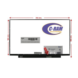 Pantalla Led 14  Slim 30P IPS FHD  Sin Ganchos