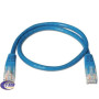 Cables de Red Categoría 5E  1 metro color Azul