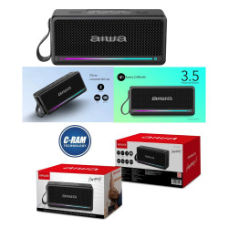 Parlante Portatil Aiwa AWQ5 20W RMS BT TWS