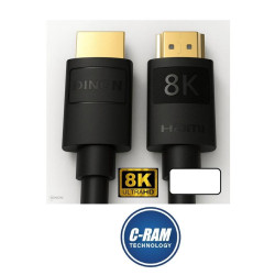 Cable HDMI 2 1 Dinon 1 8m 8K 60Hz 30AWG Certificad