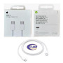 Cable Datos Carga USB-C a USB-C  1Mts  Apple Orig 