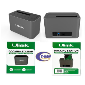 Docking Station USB 3 0 a SATA   2 5 y 3 5″ Ulink