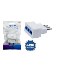 Adaptador Enchufe 16A A 10A Sobrecarga 19PLC79314
