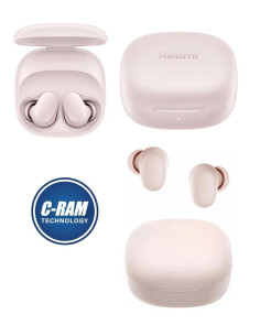 Audífonos Bluetooth Xiaomi Redmi Buds 6 Play Rosa