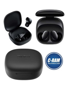 Audífono Bluetooth Xiaomi Redmi Buds 6 Play Negro 