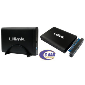 Cofre Porta Disco Duro SATA 3 5 A Conexión USB 3 0