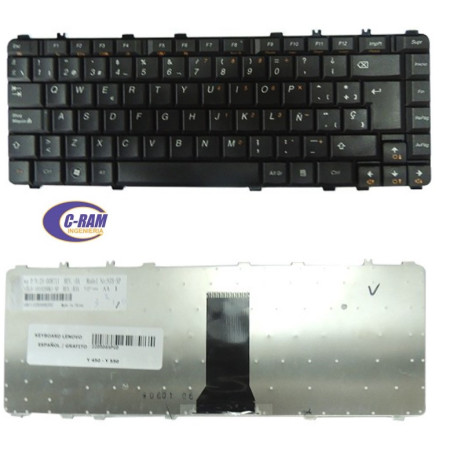 Teclado Negro Español Y450 Y550 LENOVO 