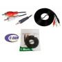 Cable de Audio 3 5mm a 2 RCA de 1 5mts Ulink