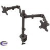 Soporte Doble Monitor LCD/LED 13-32  giro Klipx 