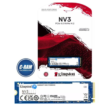 Unidad SSD 1TB NV3 PCIe 4 0 NVMe M 2 6000MB/s
