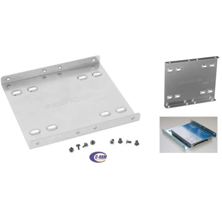 Adaptador bahias Disco  2 5 a 3 5 Kingston Sna-br2