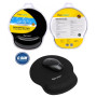 Mouse Pad Gel Tela Antideslizante Negro Tecmaster