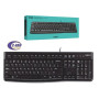 Teclado Logitech Alambrico USB K120 Negro