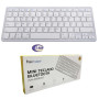 Mini Teclado Inalámbrico Bluetooth Silver Tecmaste