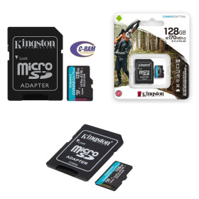 Micro SD Canvas Go Plus 128GB 170mb/s Kingston  Micro SD Canvas Go Plus 128GB 170mb/s Kingston