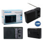 Radio 4 Bandas Recargable IC-18R USB SD Philco 
