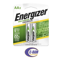 Pilas Recargables AA x 2 Energizer