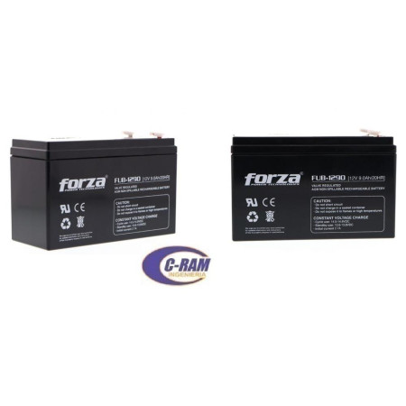 Batería Para UPS Forza  Capacidad 9Ah  Voltaje 12V