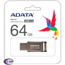 Pendrive UV131 64B USB 3 0 Gris ADATA 