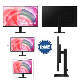 Monitor Plano 27  Plano Samsung ViewFinity S7 4K  