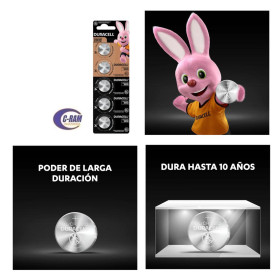 Pila CR2032 3V Lithum Bateria Duracell