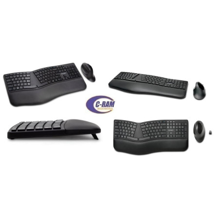 Combo Teclado Mouse Pro Fit Ergonomico Kensington