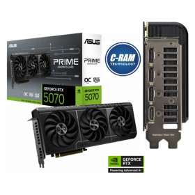 Tarjeta Video Nvidia Prime RTX5070 12GB GDDR7 ASUS
