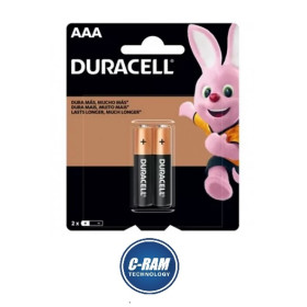 Pack 2 Pilas Alcalinas AAAx2 1 5V Duracell
