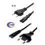 Cable de Poder Tipo 8 M/H 1 5Mts  Enchufe Nacional