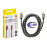 Cable Carga y Datos USB-C a USB-C 1 5Mts Gris