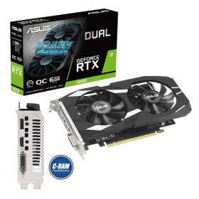 Tarjeta Video ASUS Dual Nvidea Geforce RTX 3050 6G