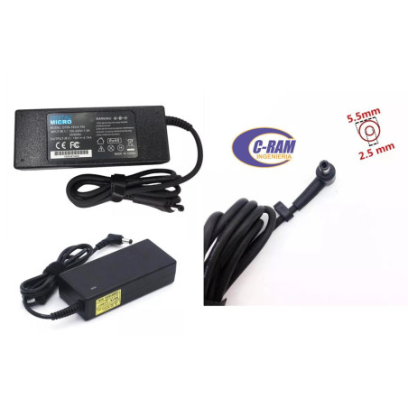 Cargador Toshiba 19V 4 7A 90W 5 5*2 5 DM 