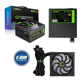 Fuente 550W 80  Bronze ATX  GameMax GP-550 