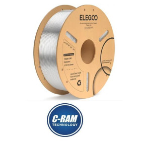 Filamento PLA Impresora 3D 1Kg Transparente ELEGOO