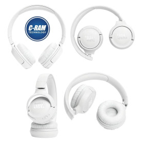 Audífonos Bluetooth JBL Tune 520BT On-Ear Blanco