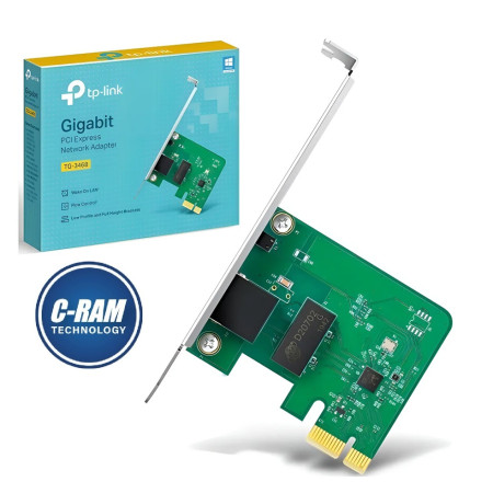 Tarjeta PCI-Express TP-Link TG-3468 a Red Gigabit