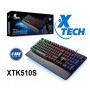 Teclado Gamer Xtech Armiger XTK-510S Alámbrico USB