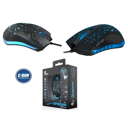 Mouse Gamer Xtech XTM-411 3600 DPI Iluminación