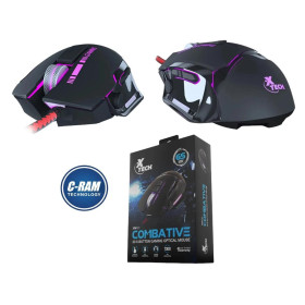 Mouse Gamer Xtech XTM-720 7200 DPI USB Led