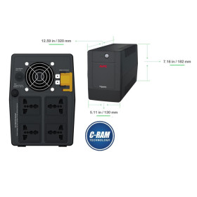 UPS BVG2200I-MSX APC 2200VA/1200W 4 Tomas