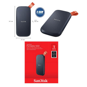 Disco Externo SanDisk SDSSDE30 1TB Portátil USB-C