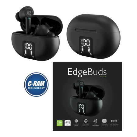 Audífonos Klip Xtreme KTE-755GR TWS ANC Negro