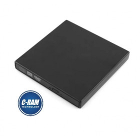 Grabador Lector Externo Dvd/Cd  USB-A 2 0 Qc Pass 