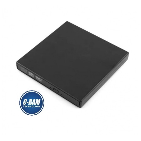 Grabador Lector Externo Dvd/Cd  USB-A 2 0 Qc Pass 